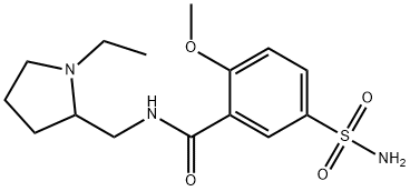 5-(Aminosufonyl)-N-[(1-ethyl-2-pyrrolidinyl)methyl]-2-methoxybenzamide(15676-16-1)